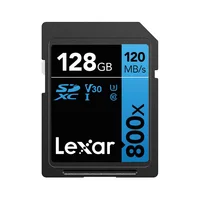 Memoria SD Lexar 800x Pro 128 GB 150mbs V10