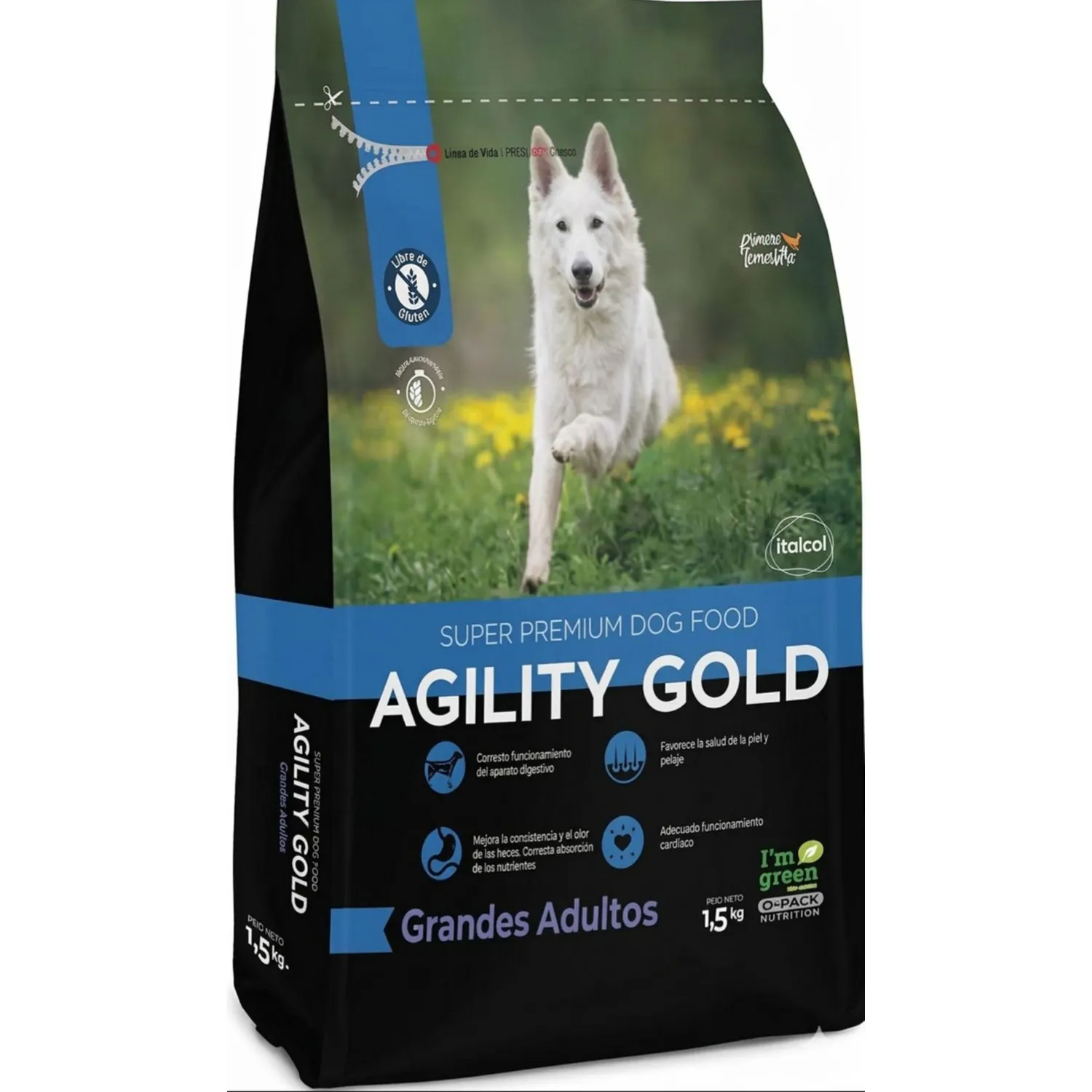 Comida Seca Para Perro Agility Gold Adultos 15k