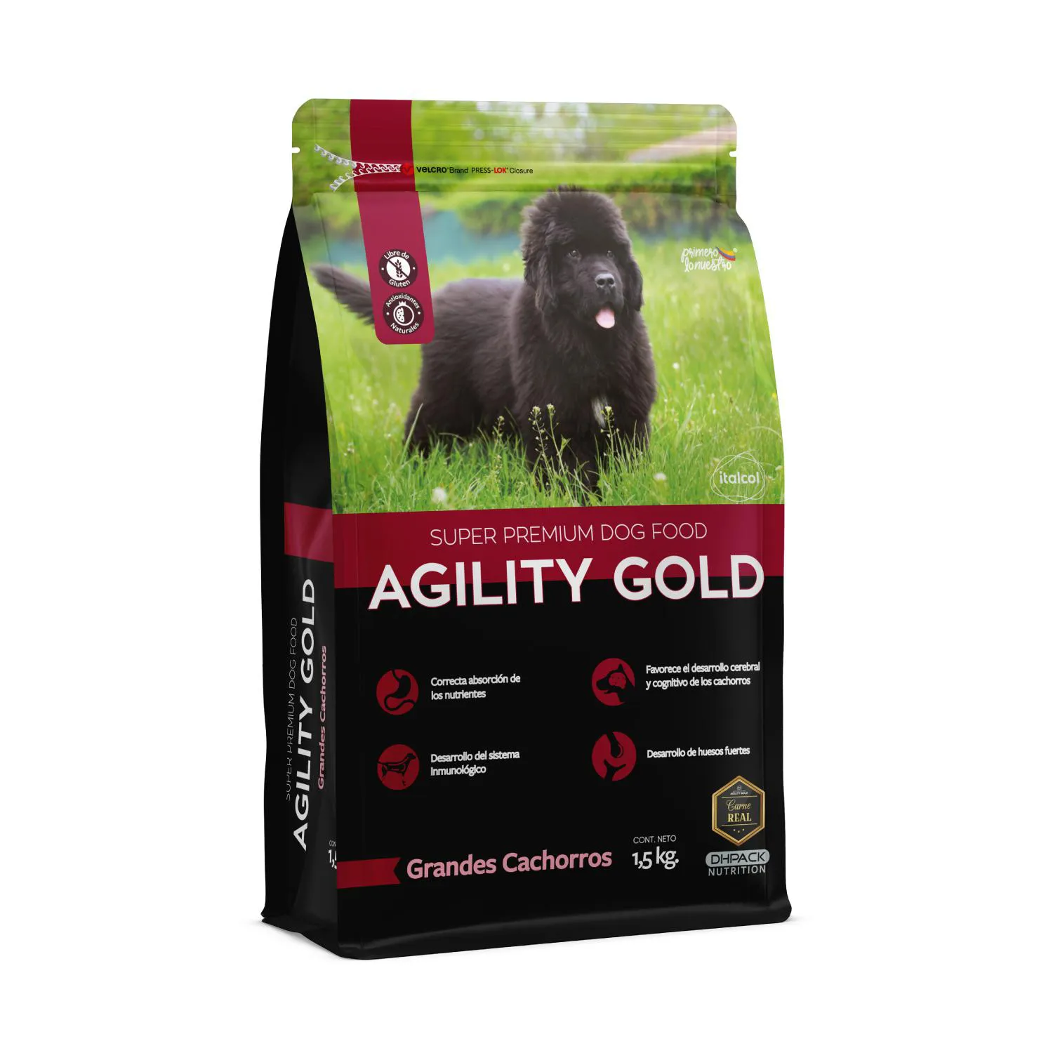 Comida Seca para Perro Agility Gold Grandes Cachorros 3kg