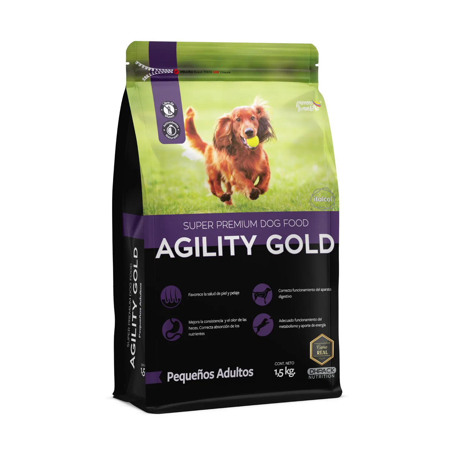 Comida Seca para Perro Agility Gold Pequeños Adultos 3kg