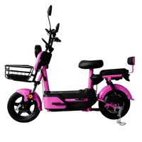 Move Lite Bicicleta Eléctrica Bateria Extraible Hb38 - Vx 350w Color Rosado