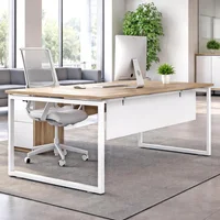 Escritorio Gerencial Con Cajonera En Estructura Hank 180X75X90 Cm