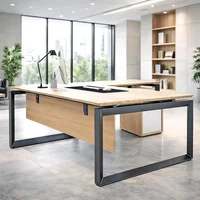 Escritorio Gerencial Con Cajonera En Estructura Diamond 180X75X90 Cm