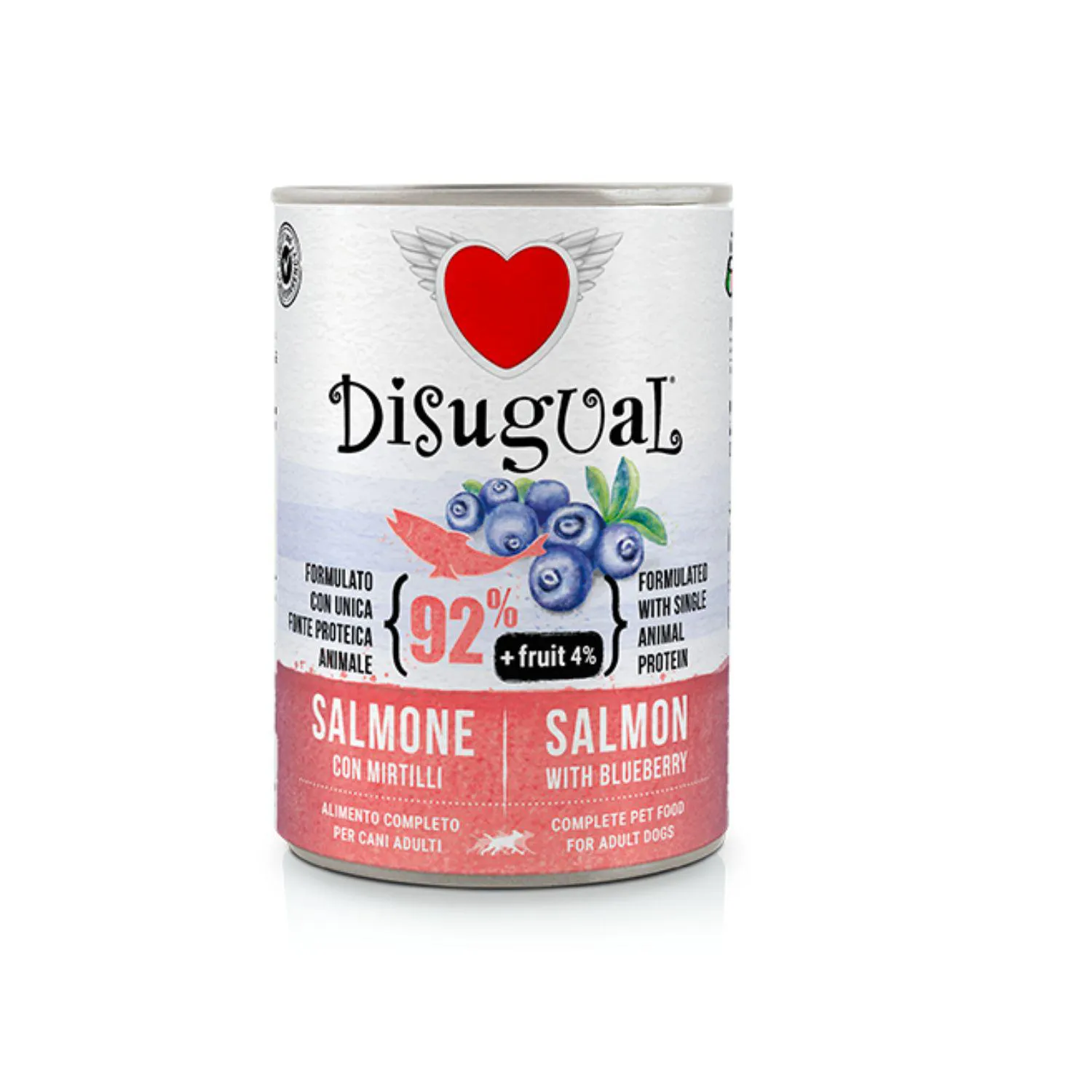 Disugual Dog Fruit Salmon Y Arandanos Lata Po