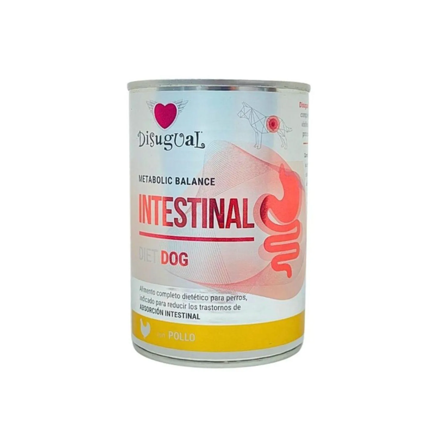 Disugual Dog Intestinal Diet Pollo Lata Por 400