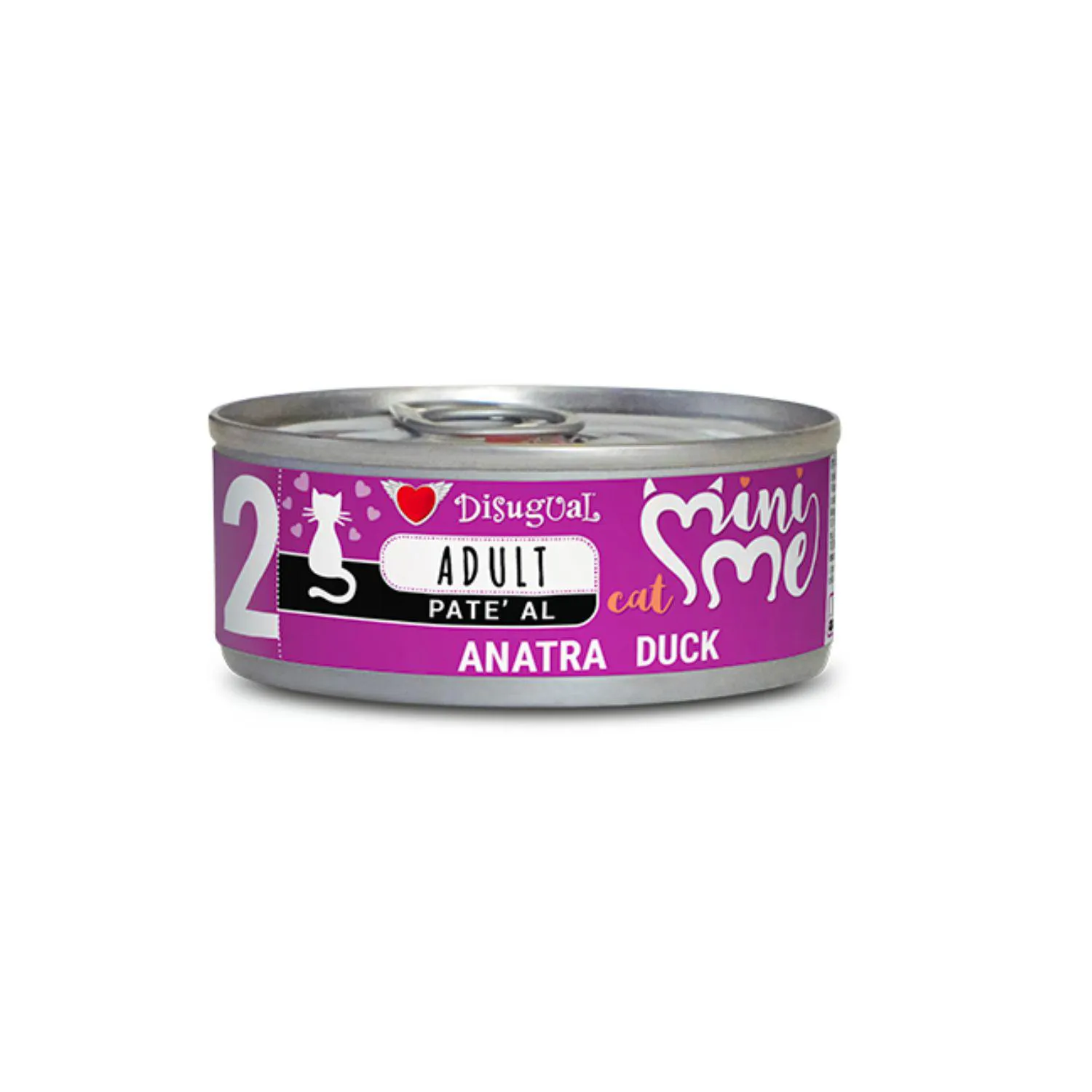 Disugual Cat Mini Me N2 Pato Lata Por 85 Gr