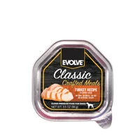 Evolve Dog Classic Bandeja Crafted Meals Pavo 3
