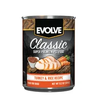 Evolve Dog Classic Lata Turkey Pavo 13.2 Oz 3