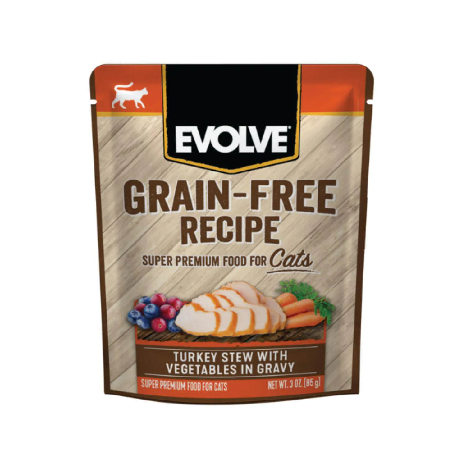 Cat Grain Free Pouche Pavo Y Vegetales 3 O