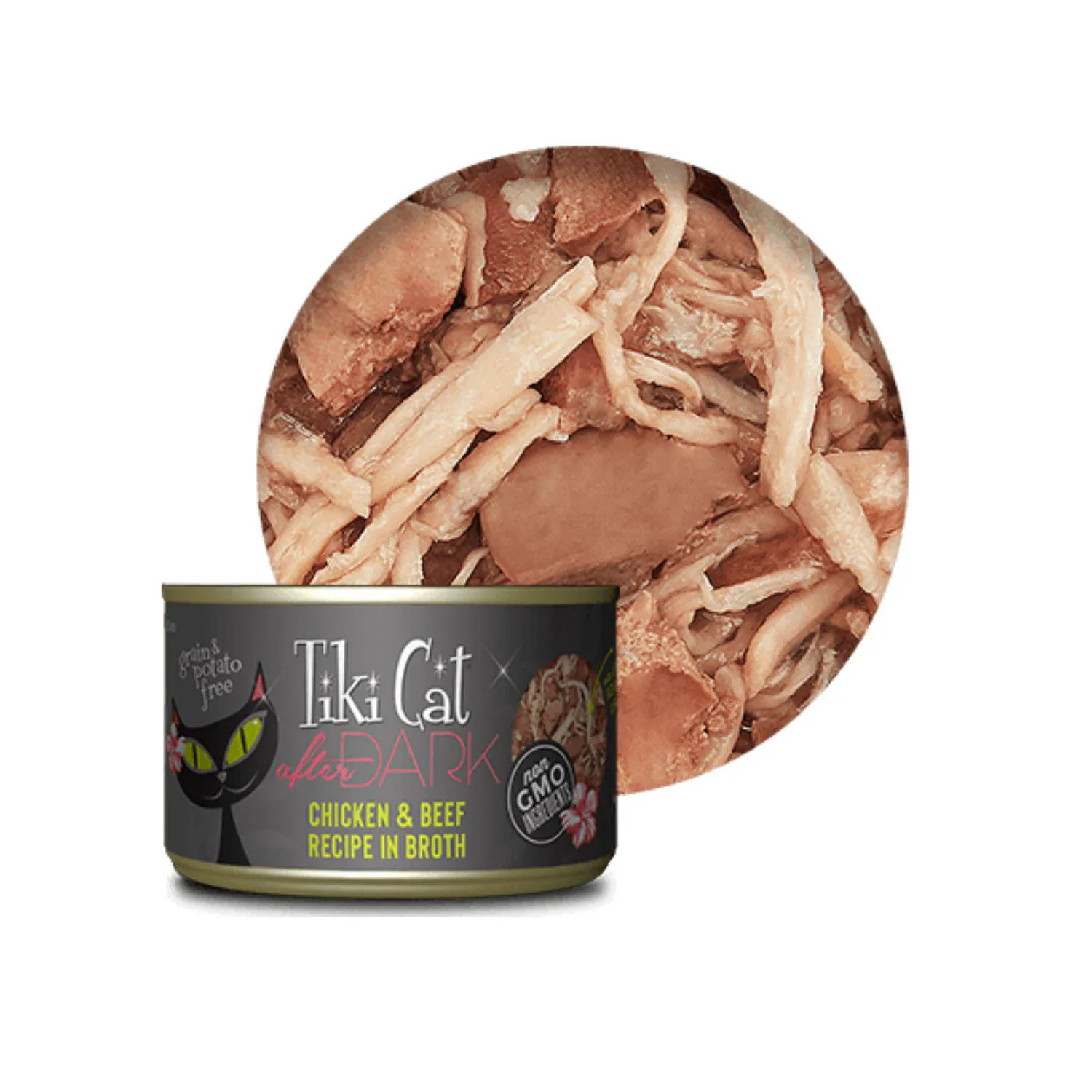 Tiki Cat After Dark Velvet Mousse Pollo Y Carne