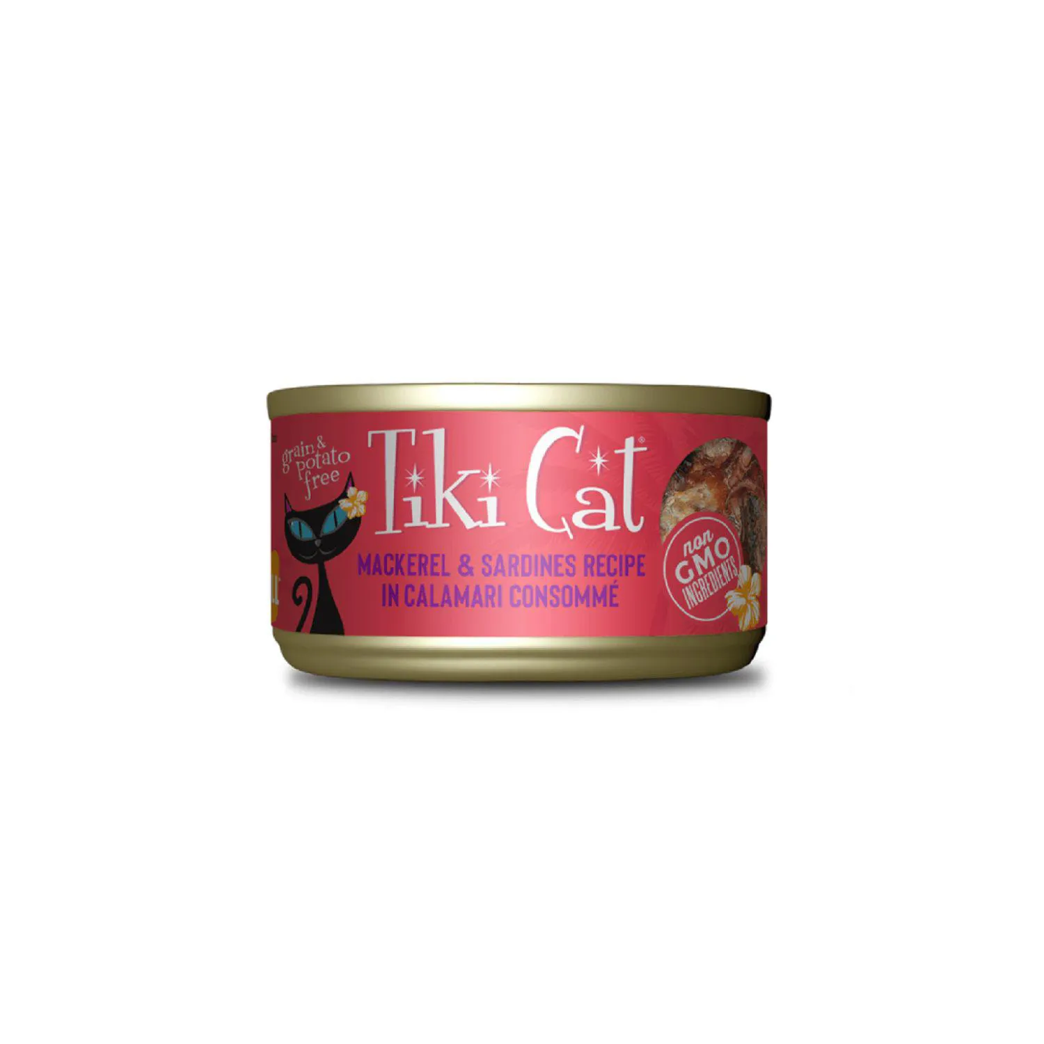 Tiki Cat Grill Caballa Y Sardinas En Sopa Ca