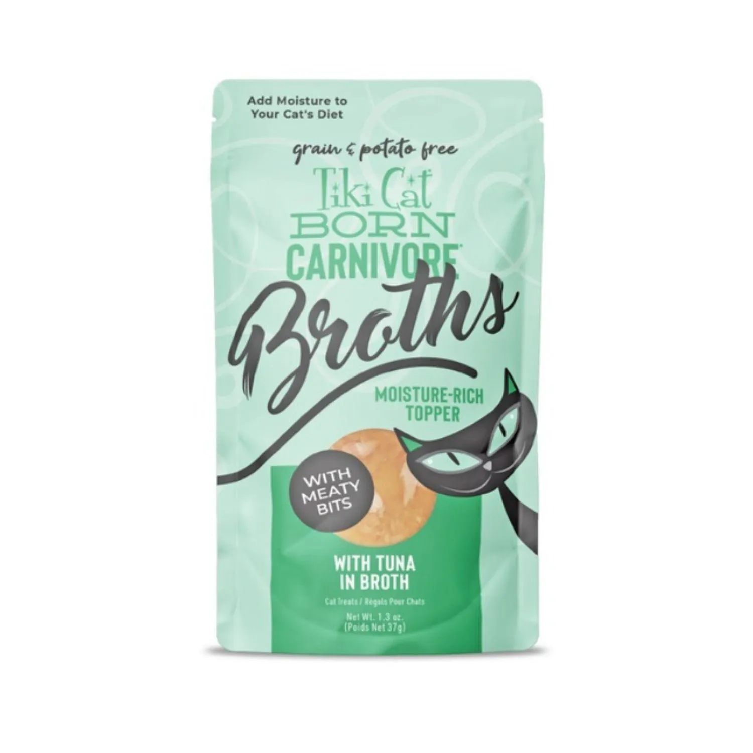 Tiki Cat Broth Atun En Caldo 37 Gr Pouch