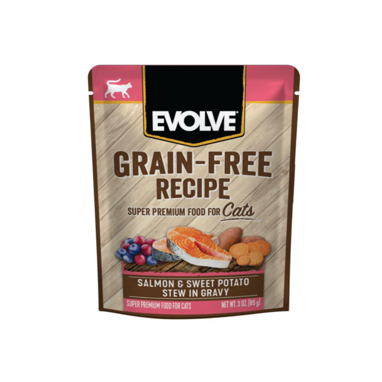 Evolve Cat Grain Free Pouche Salmon Y Patatas D