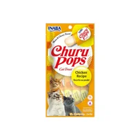 Inaba Cat Snack Churu Pops 4 Piezas Chicken P