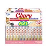 Inaba Cat Snack Churu 60 Piezas Box Tuna Variet