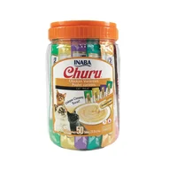 Inaba Cat Snack Churu 50 Piezas Chicken Varieti