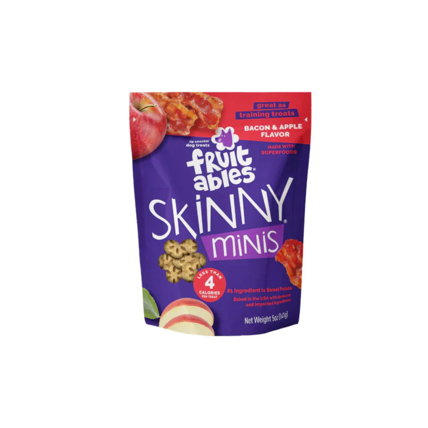 Fruitables Dog Snack Skinni Minis Manzanaytocin