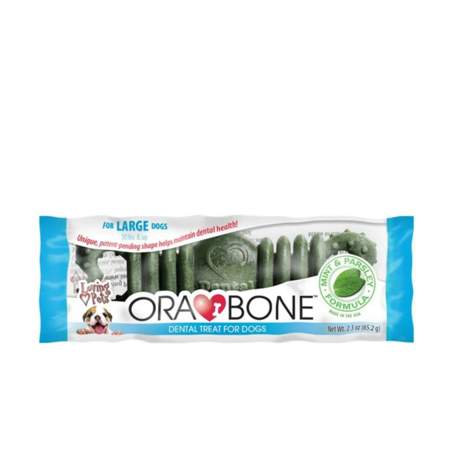 Orabone Dog Dental Treat 14 Oz Bolsa Medium X 1