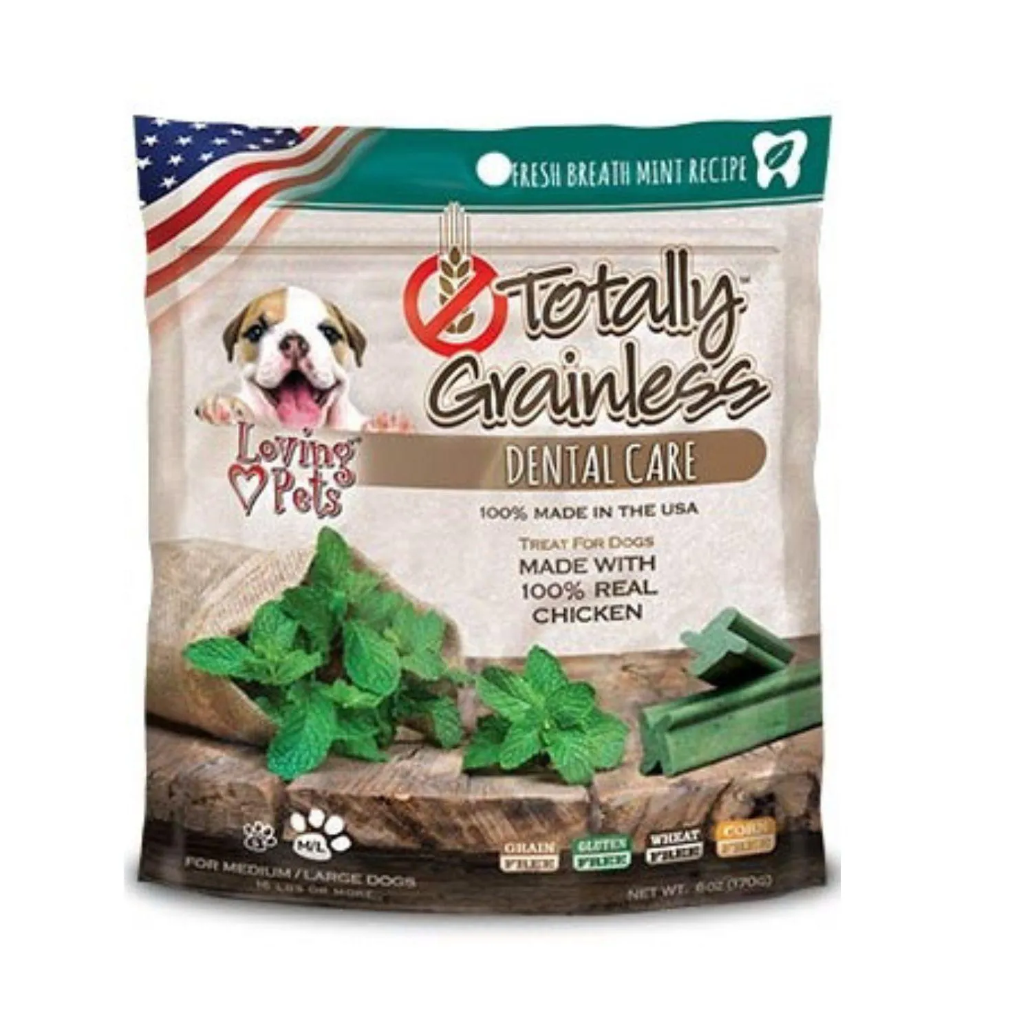 Totally Grainless Dog Snack Dental Pollo Ymenta