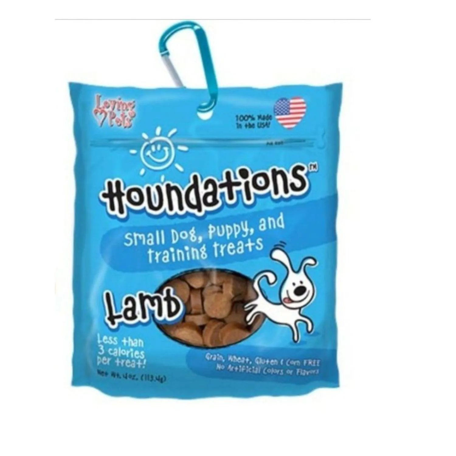 Houndations Dog Snack Lamb Cordero 4oz