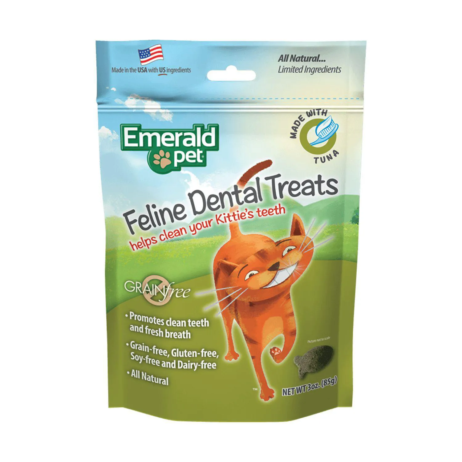 Emerald Pet Cat Snack Dental Atun