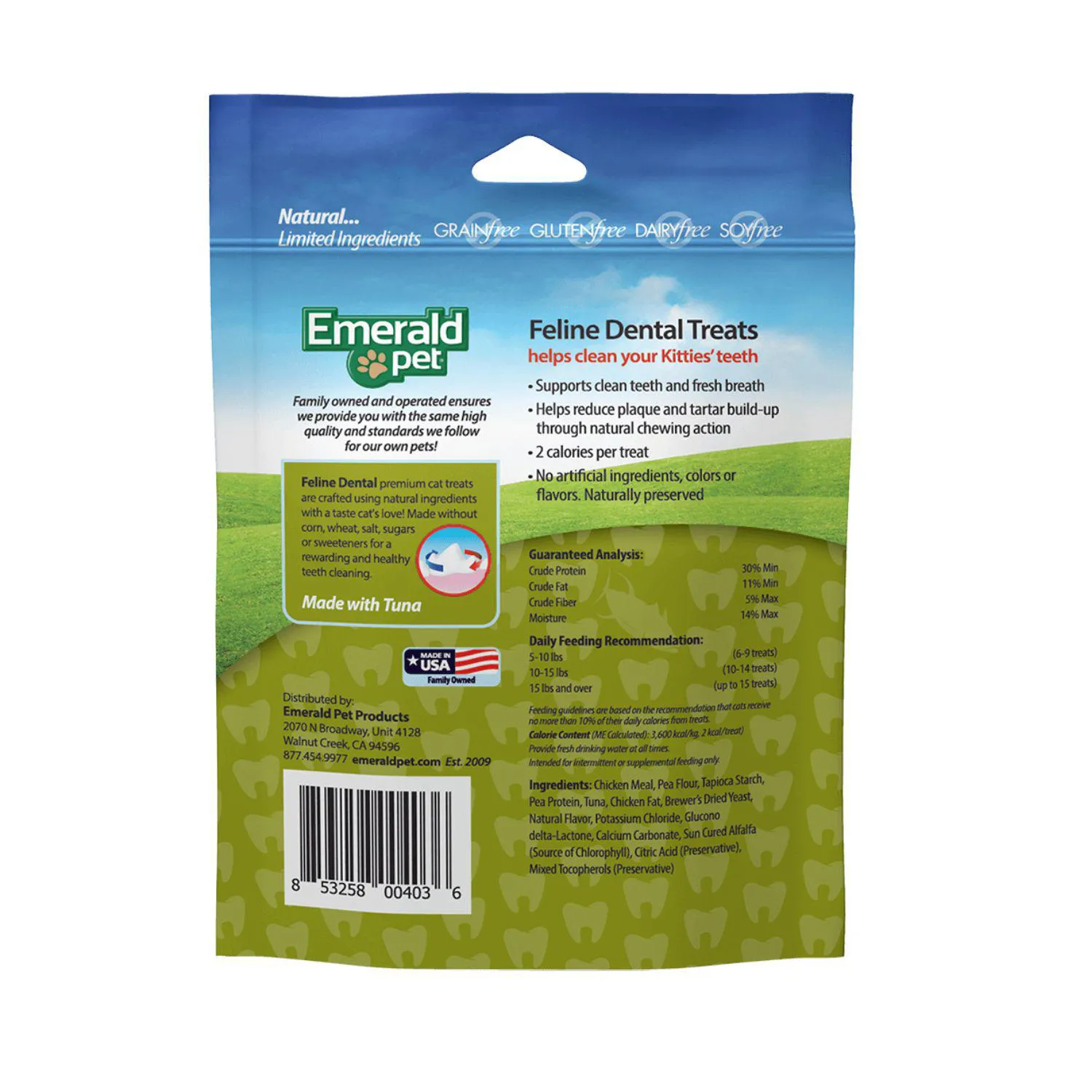 Emerald Pet Cat Snack Dental Atun