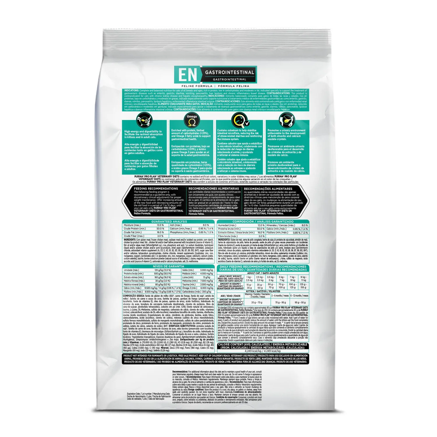 Comida Seca Para Gato Veterinaty Diet Urinary Feline 1.5kg 3