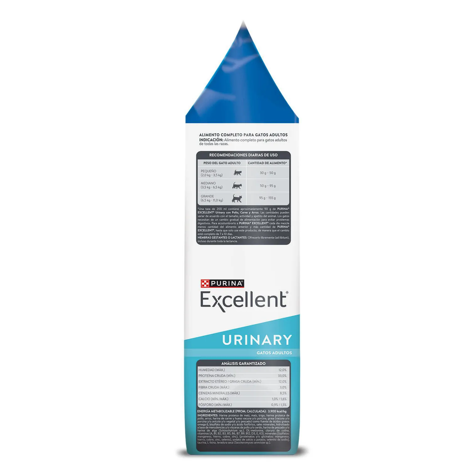 Comida Seca Para Gato Excellent Urinary 3kg 3