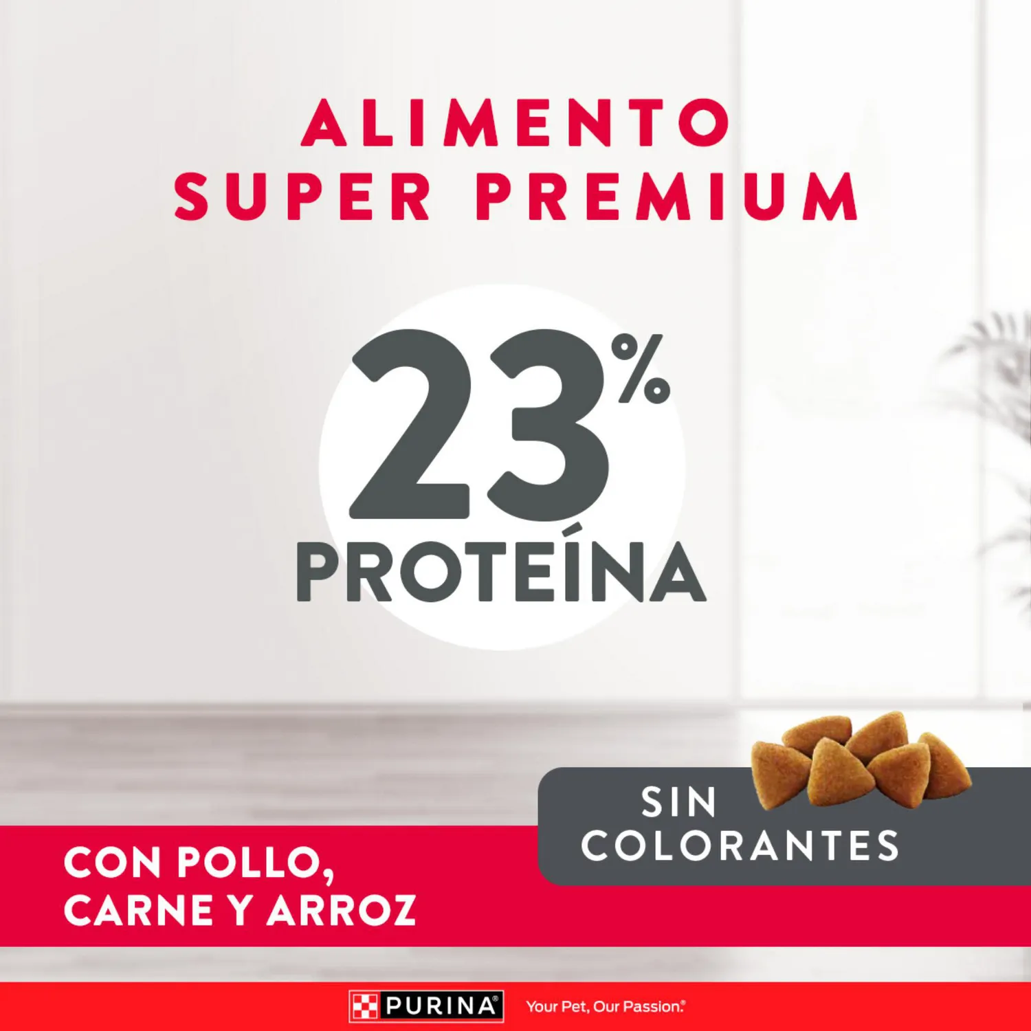 Comida Seca Para Perro Adulto Excellent Mantenimiento Sabor A Pollo/Carne 3kg 7