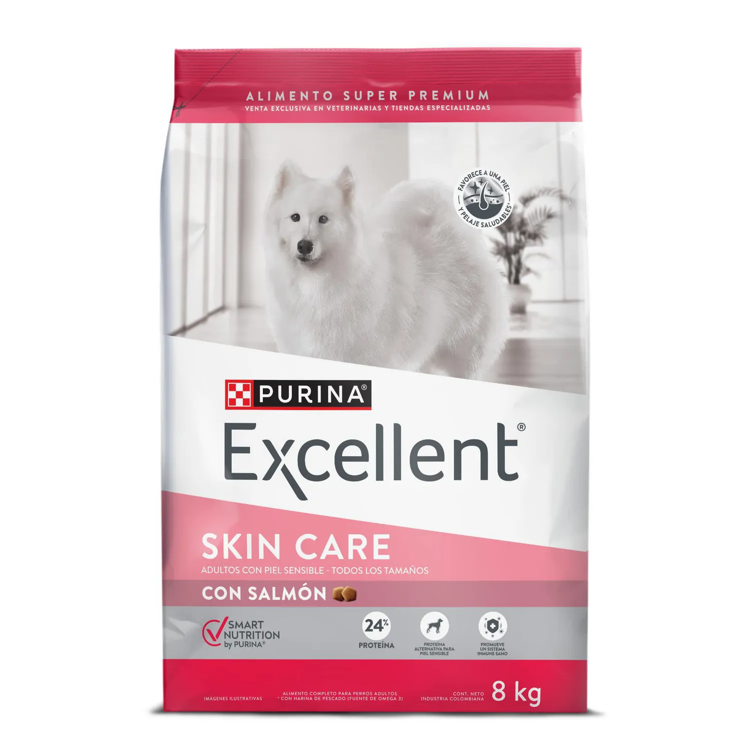Comida Seca Para Perro Adulto Excellent Skin Care 8kg