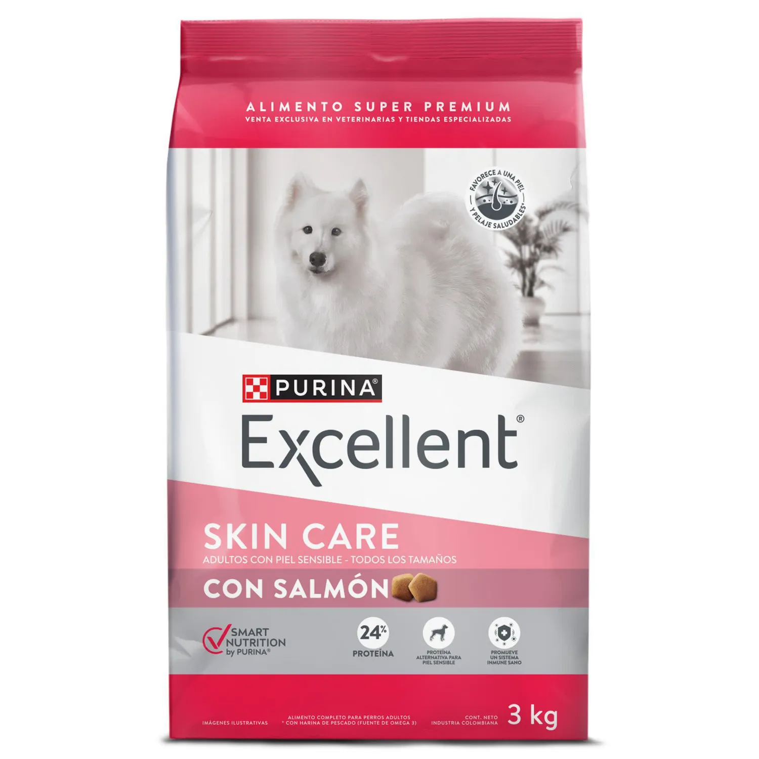 Comida Seca Para Perro Adulto Excellent Skin Care 3kg