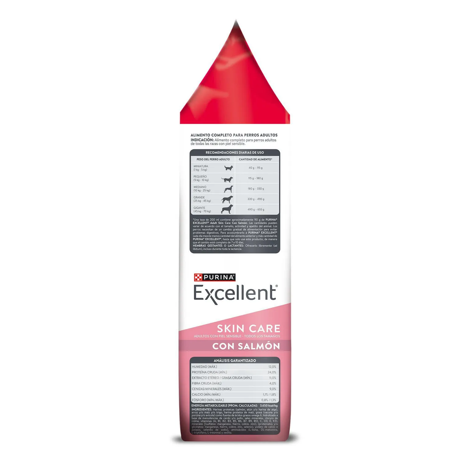 Comida Seca Para Perro Adulto Excellent Skin Care 3kg 4