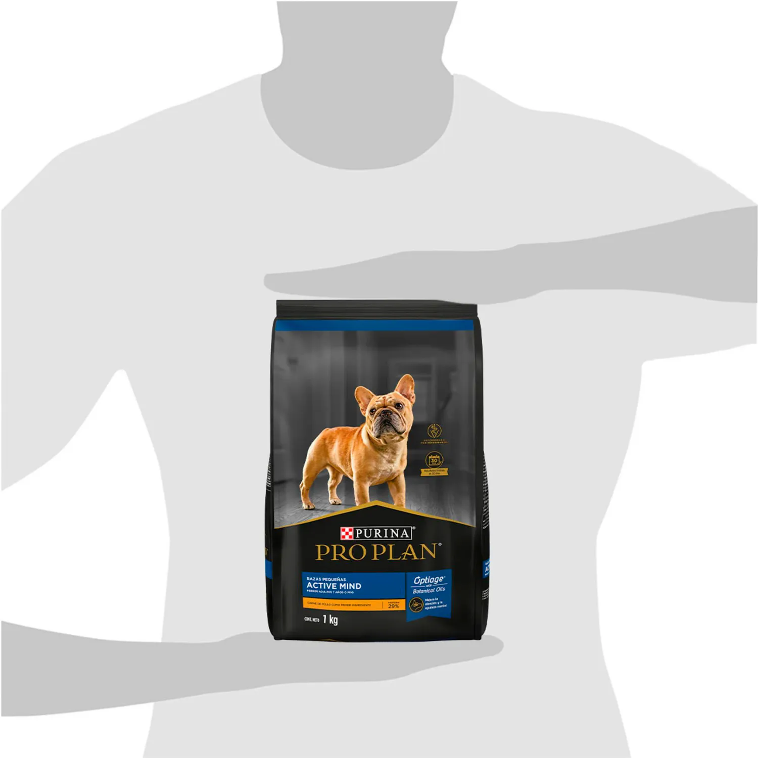 Comida Seca Para Perro Adulto +7 Años Pro Plan Raza Pequeña Sabor A Pollo 1kg 8