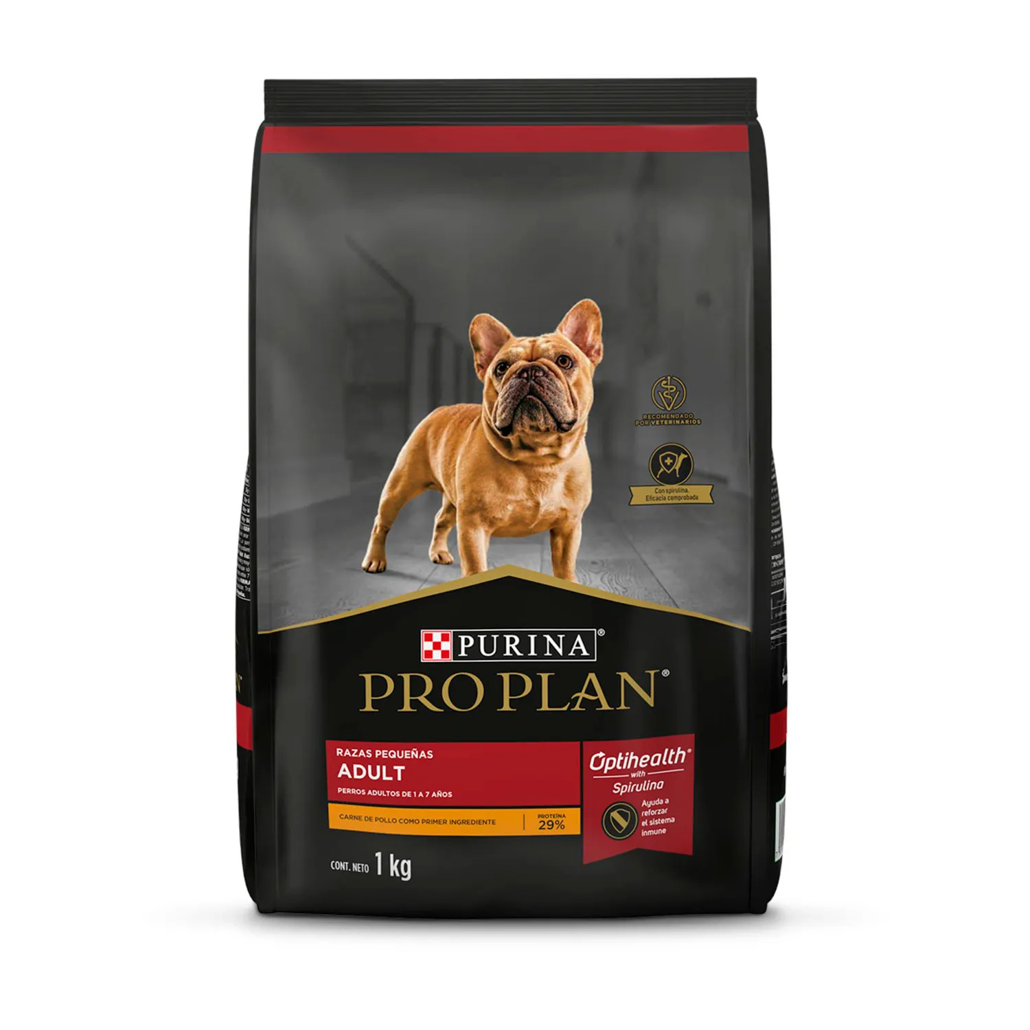 Comida Seca Para Perro Adulto Pro Plan Raza Mediana Sabor A Pollo 1kg
