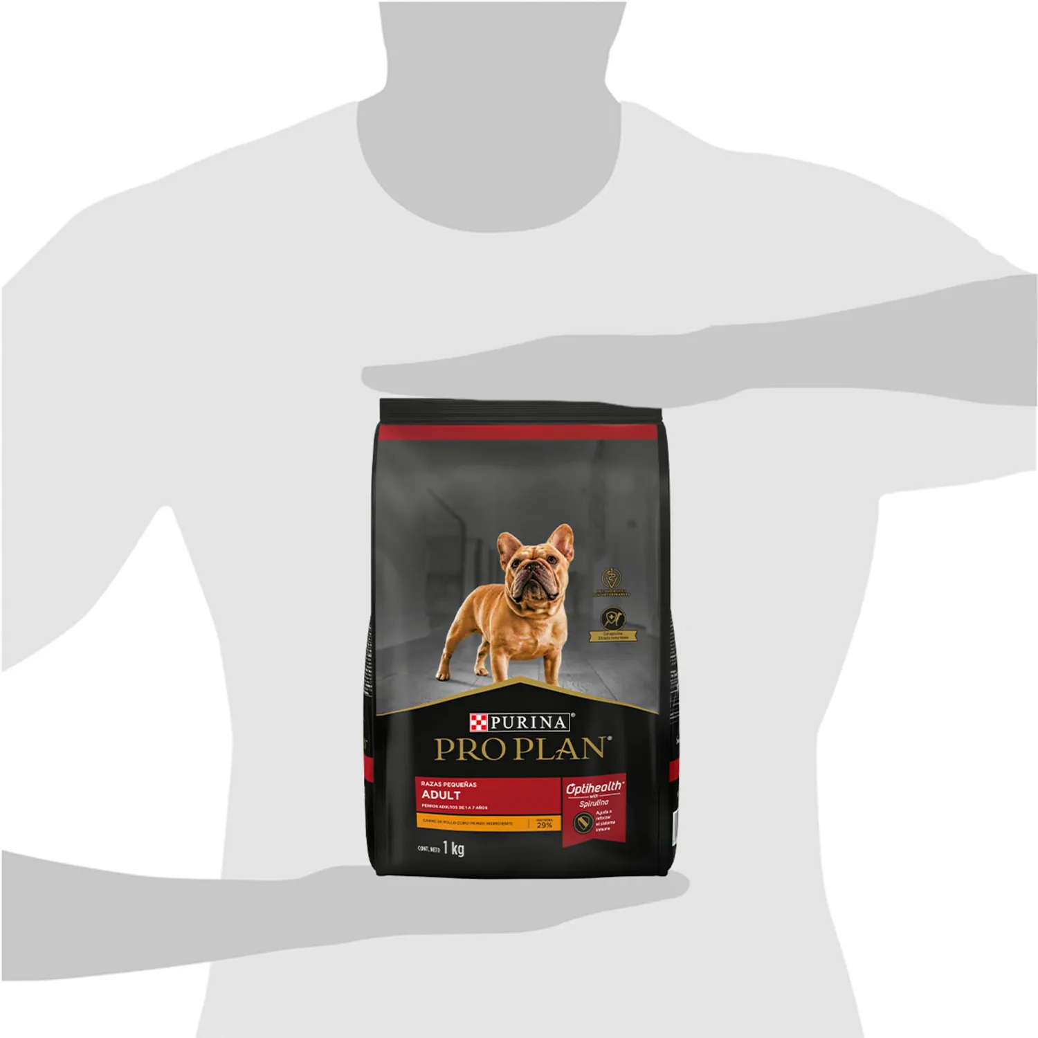 Comida Seca Para Perro Adulto Pro Plan Raza Mediana Sabor A Pollo 1kg 7