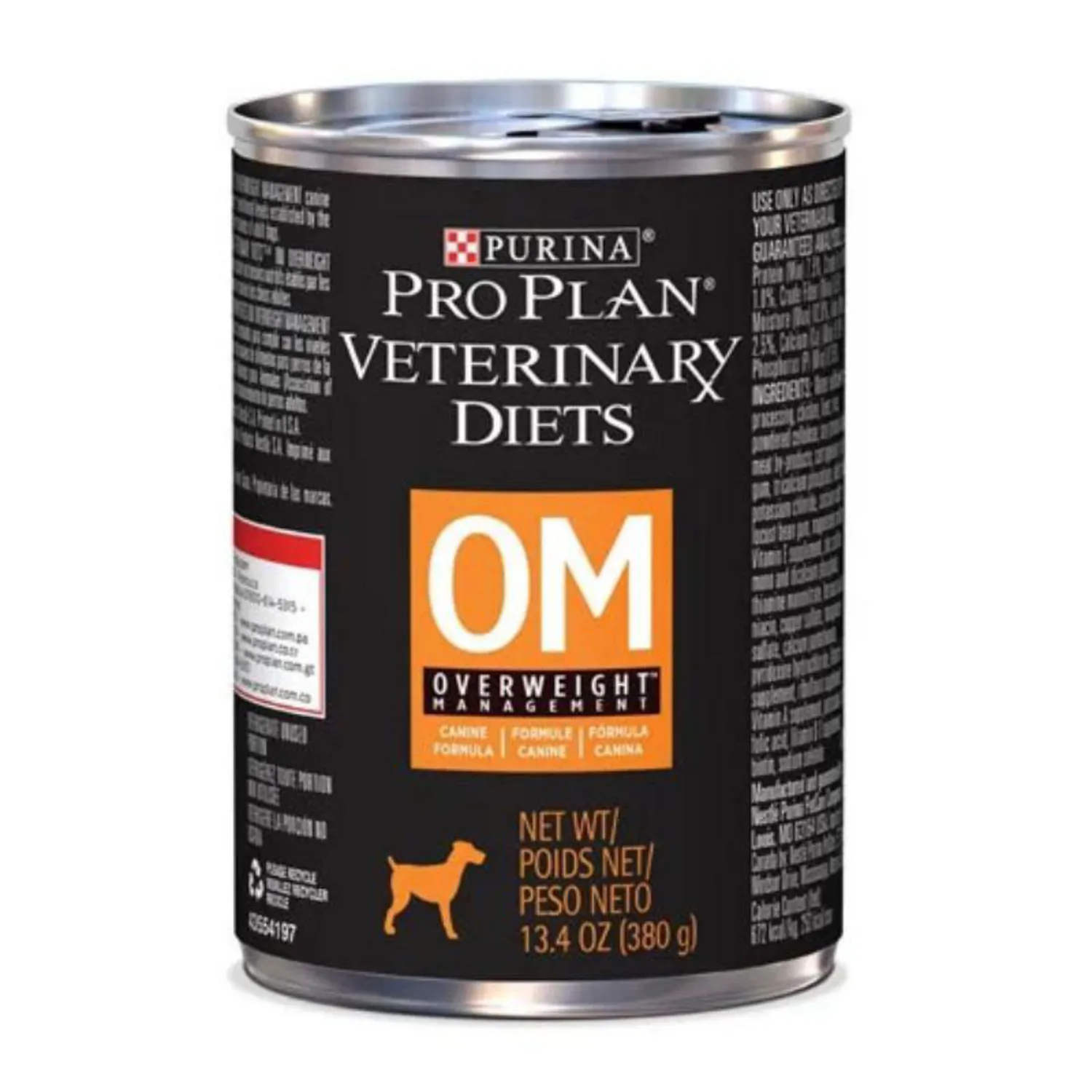 Comida Húmeda Para Perro Pro Plan Veterinary Diet Overweight Management Canine 377g
