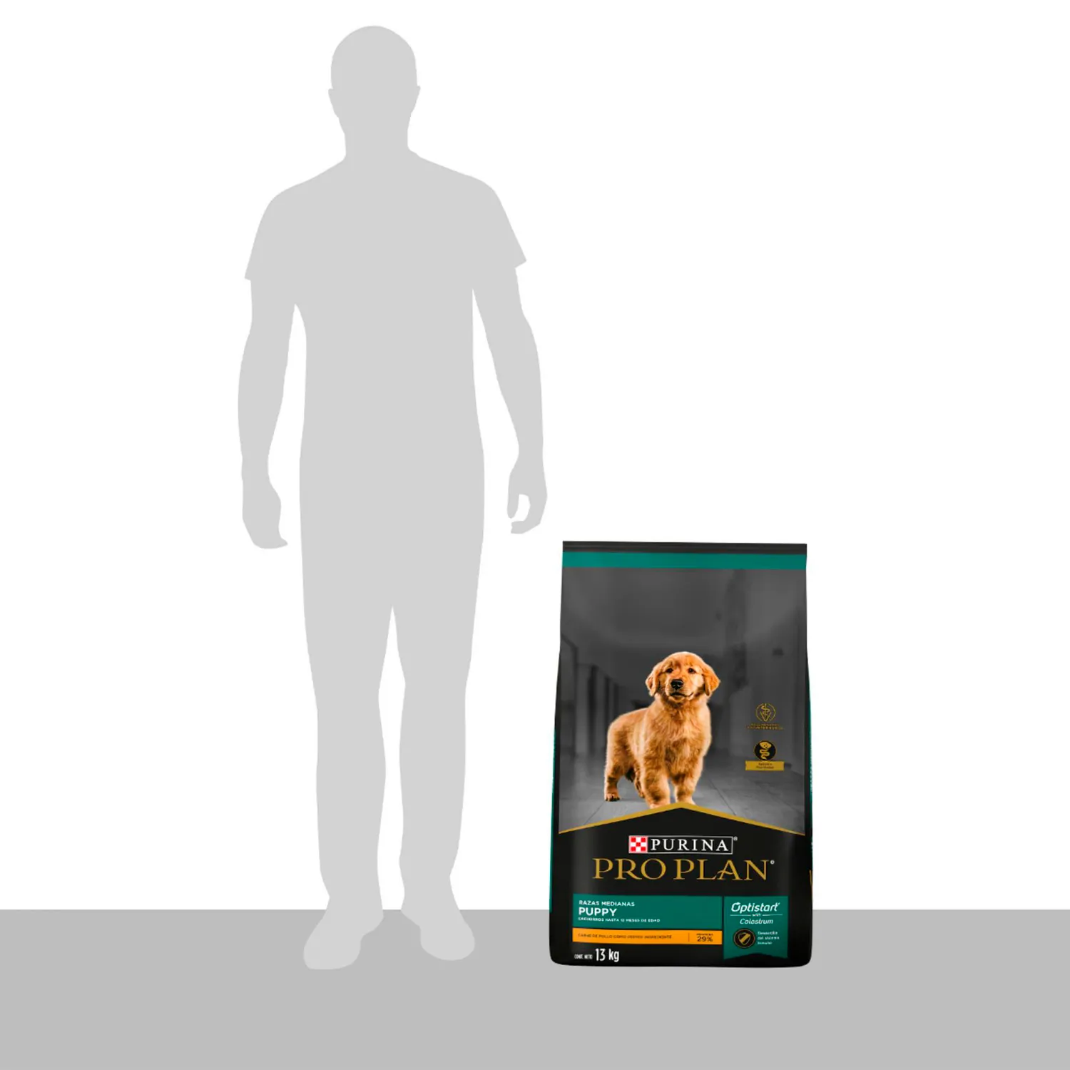 Comida Seca Para Perro Cachorro Pro Plan Raza Mediana Sabor A Pollo 13kg 8