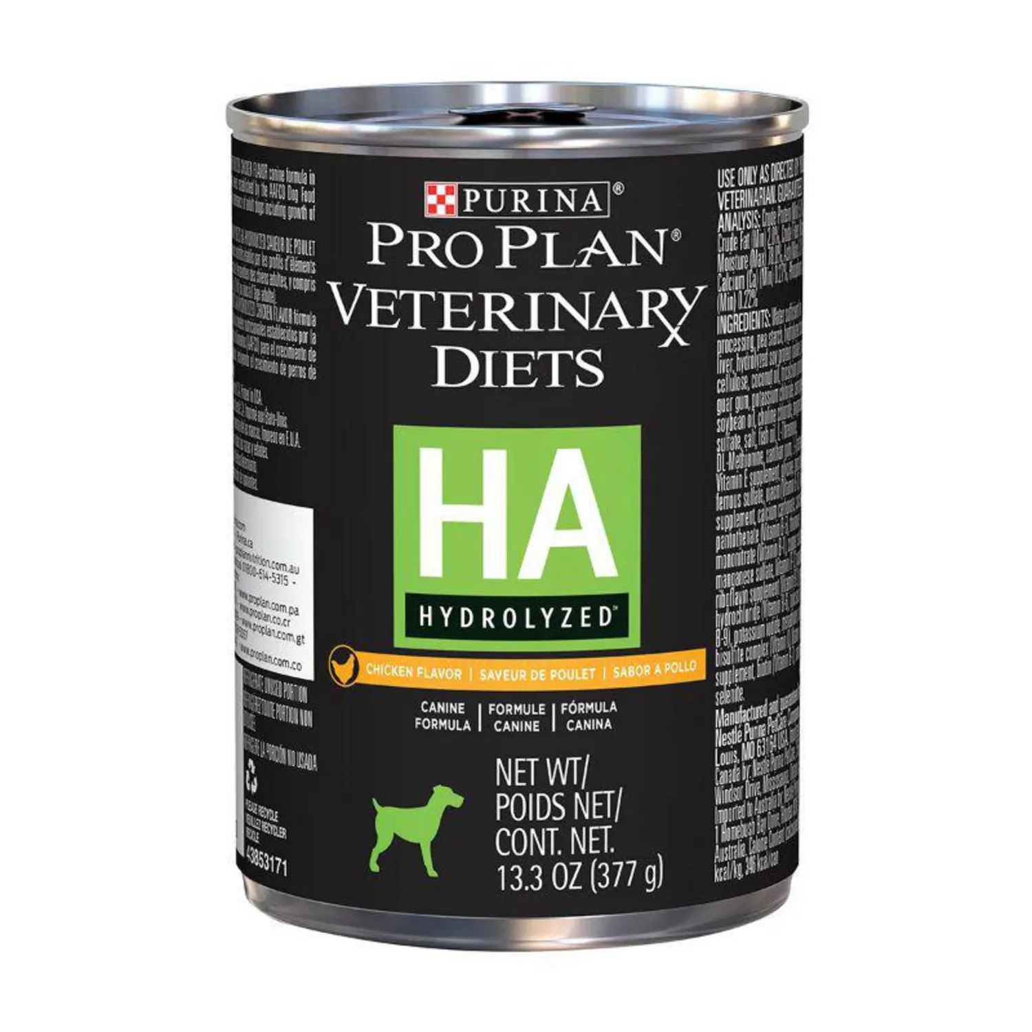 Comida Húmeda Para Perro Pro Plan Veterinary Diet Hydrolyzed Canine 377gr