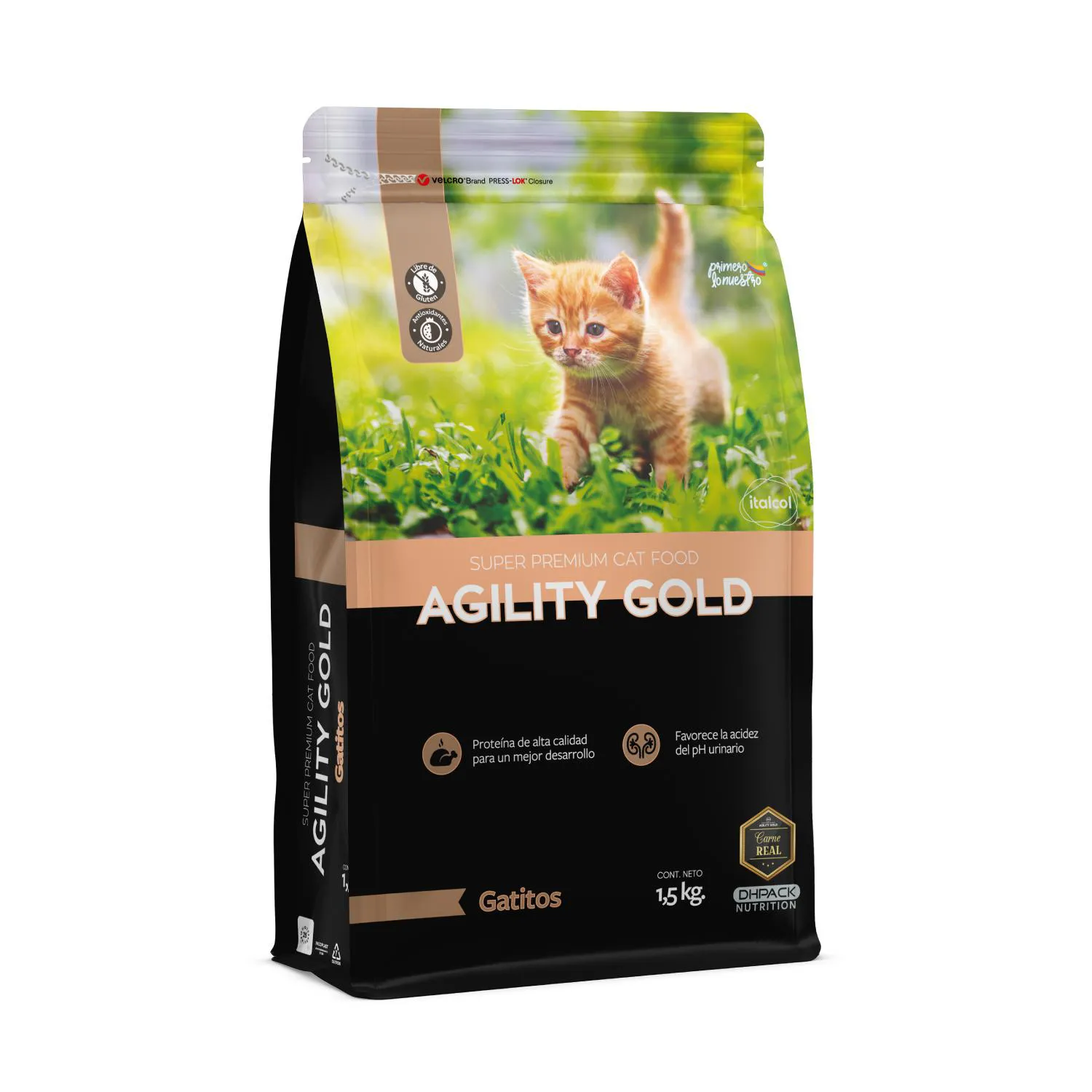 Comida Seca para Gatitos Agility Gold 1.5kg