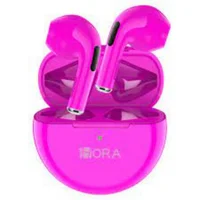 Audífonos Bluetooth Recargables Manos Libres 5 x 2 cm Fucsia