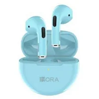 Audífonos Bluetooth Recargables Manos Libres 5 x 2cm Celeste
