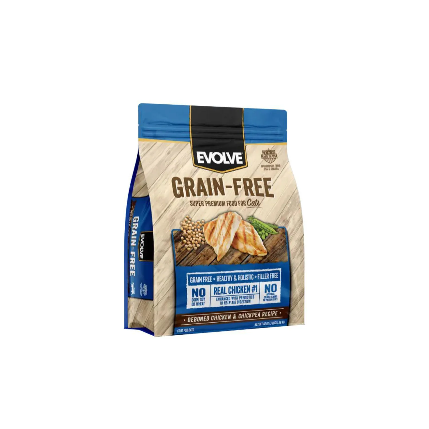 Evolve Cat Grain Free Chicken - Pollo 4.9k