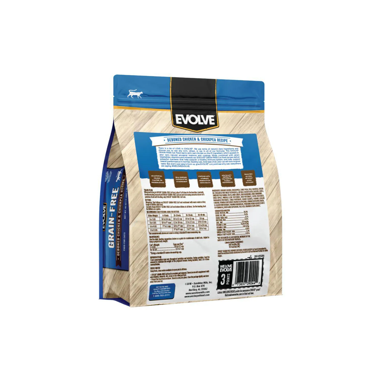 Evolve Cat Grain Free Chicken - Pollo 4.9k
