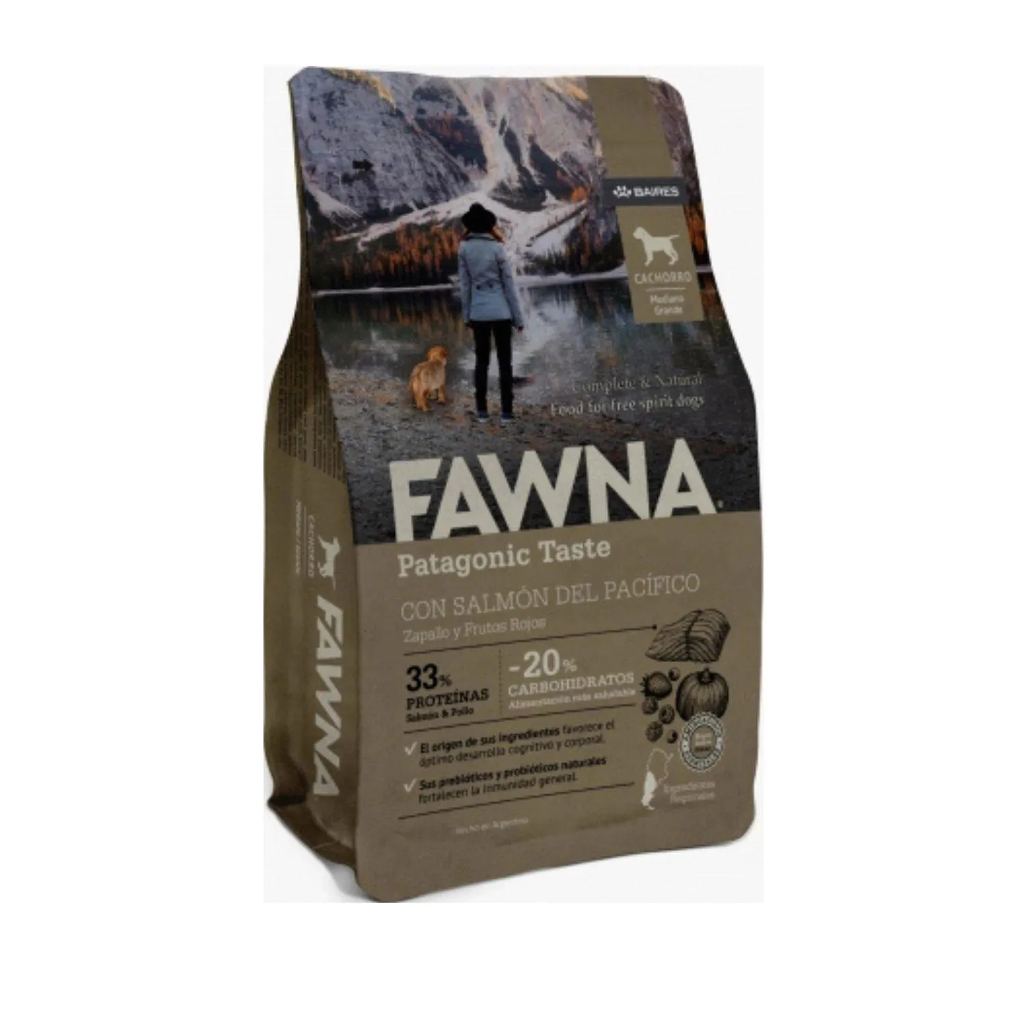 Fawna Salmon Perro Cachorro Raza Medium Y Large
