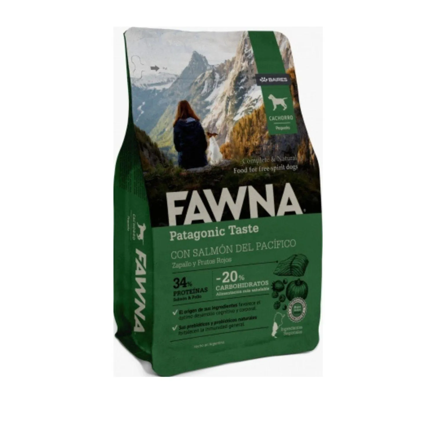 Fawna Salmon Perros Cachorros Raza Pequena 3 Kg