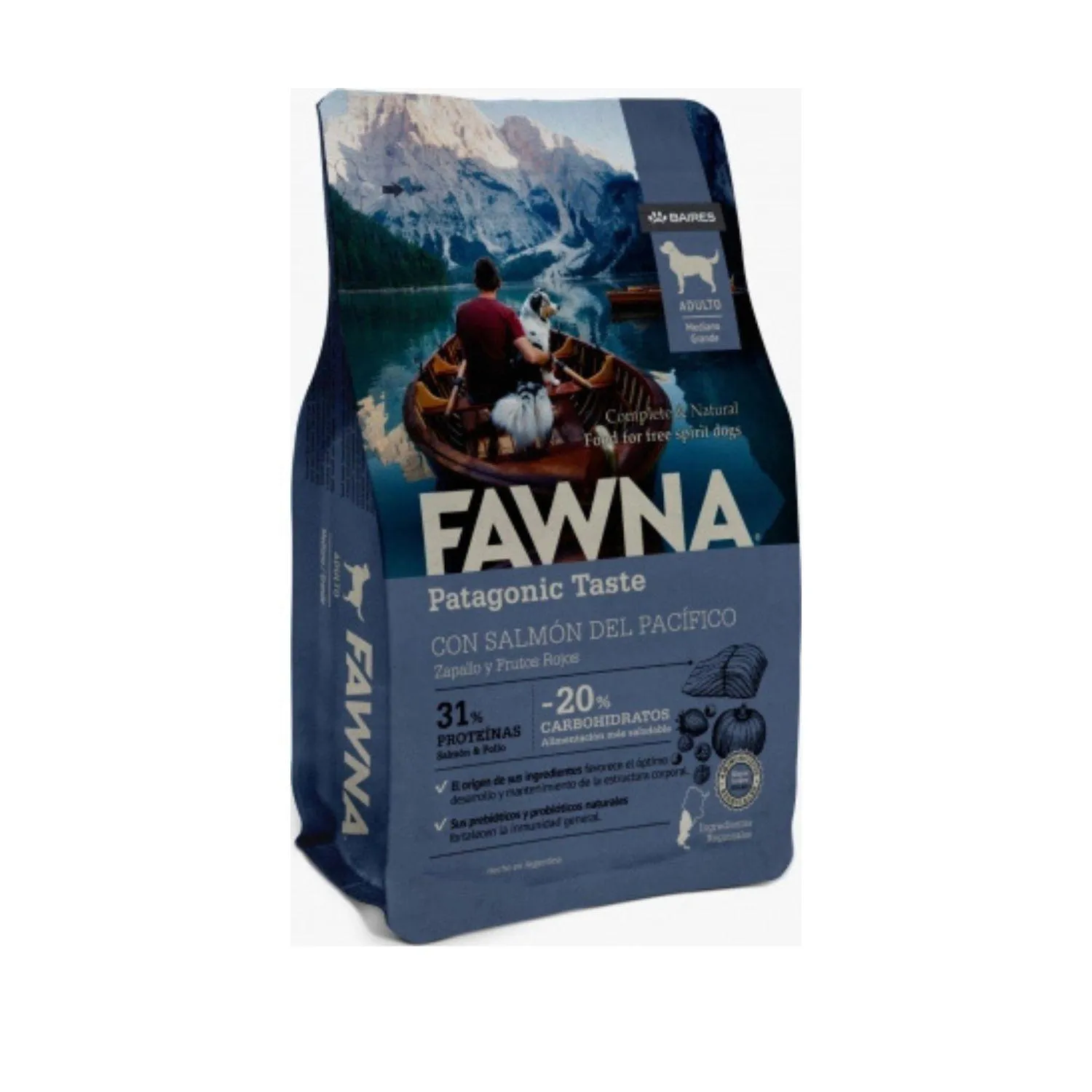 Fawna Salmon Perros Adultos Raza Medium Y Large