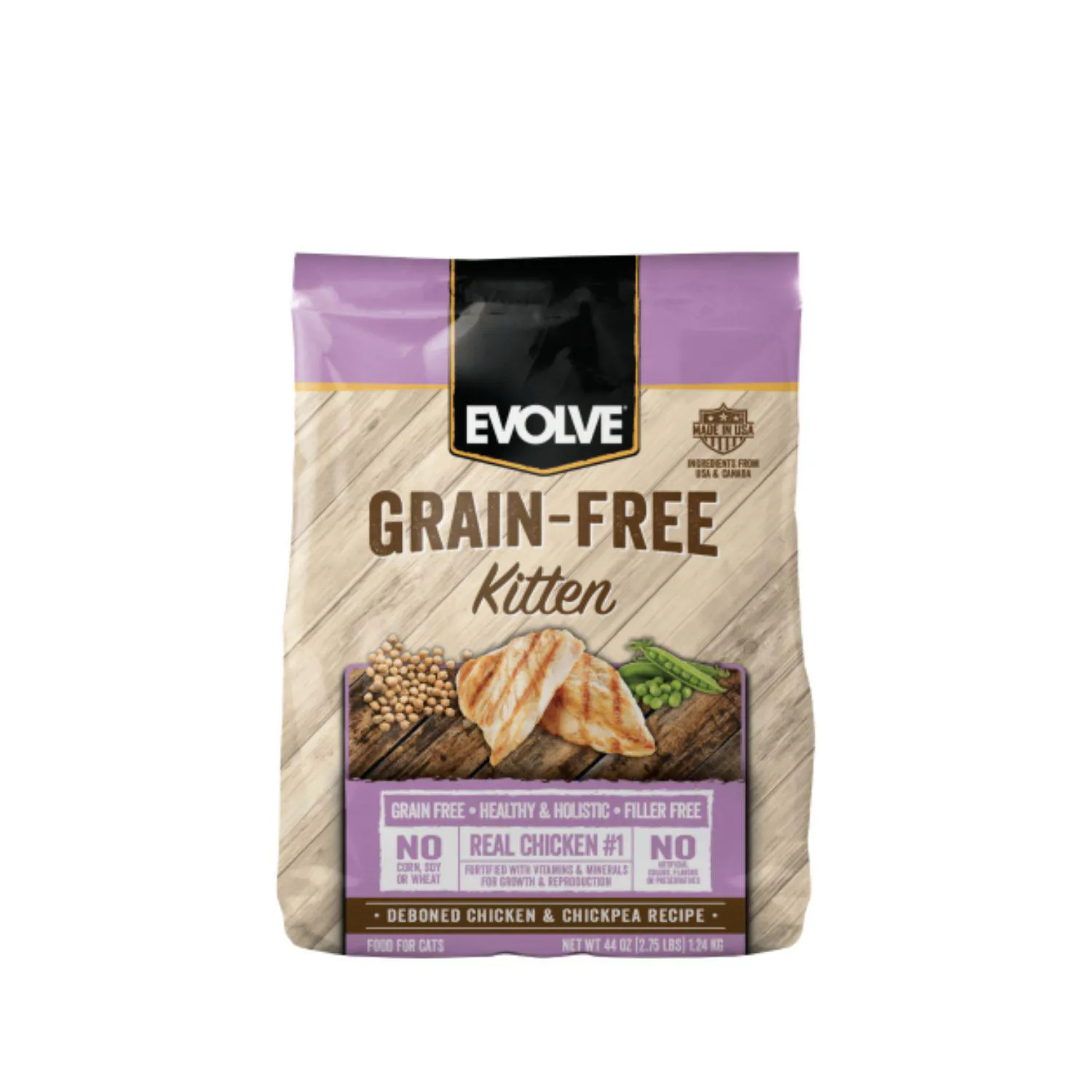 Evolve Cat Grain Free Kitten Chicken Pollo 2.75