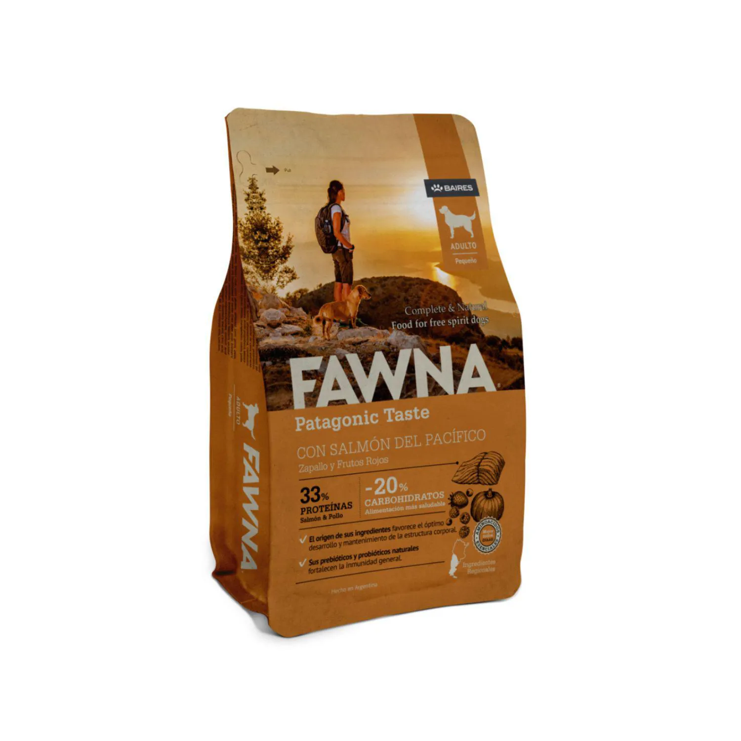 Fawna Salmon Perros Adultos Raza Pequena 3 Kg