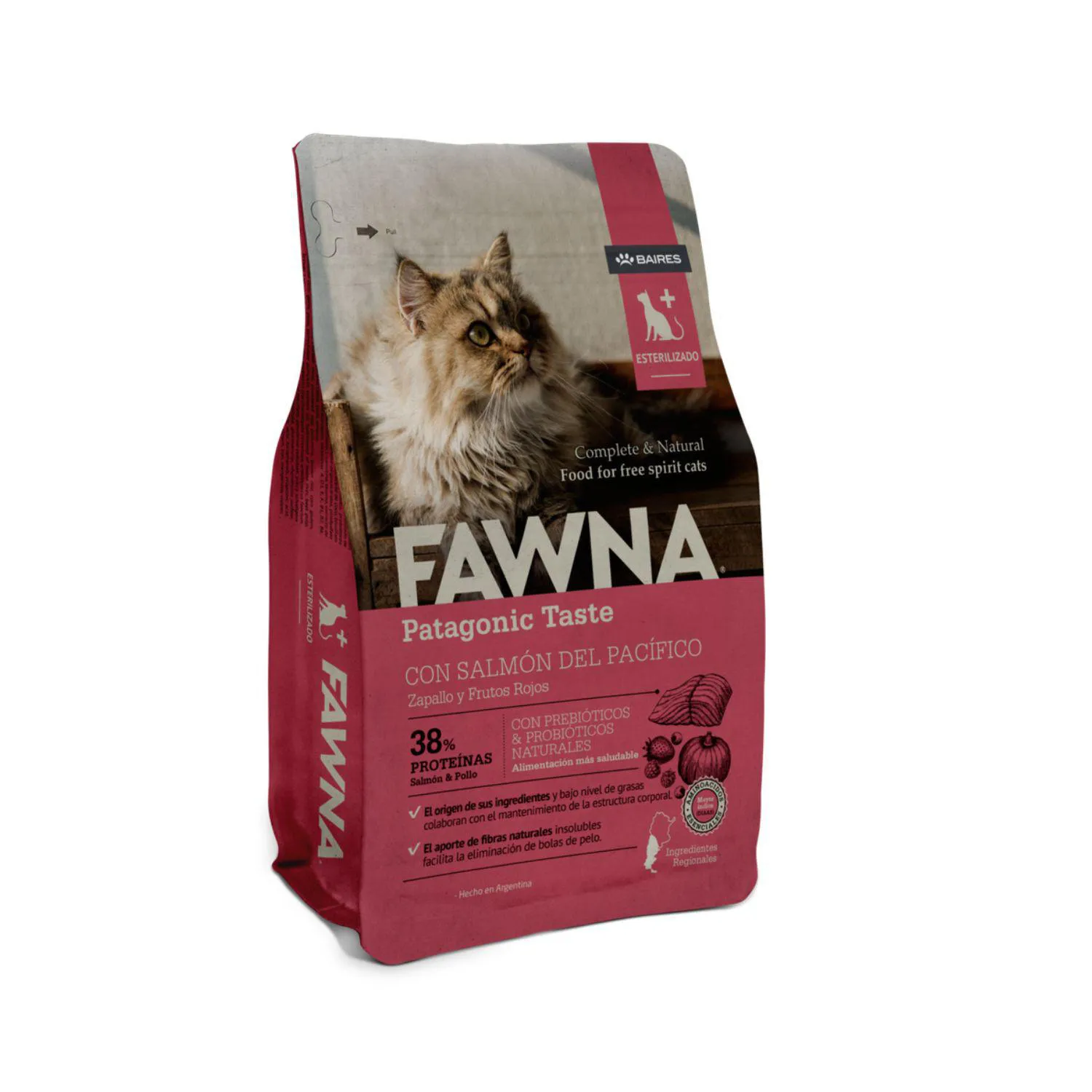 Fawna Salmon Gatos Esterilizados 3 Kg
