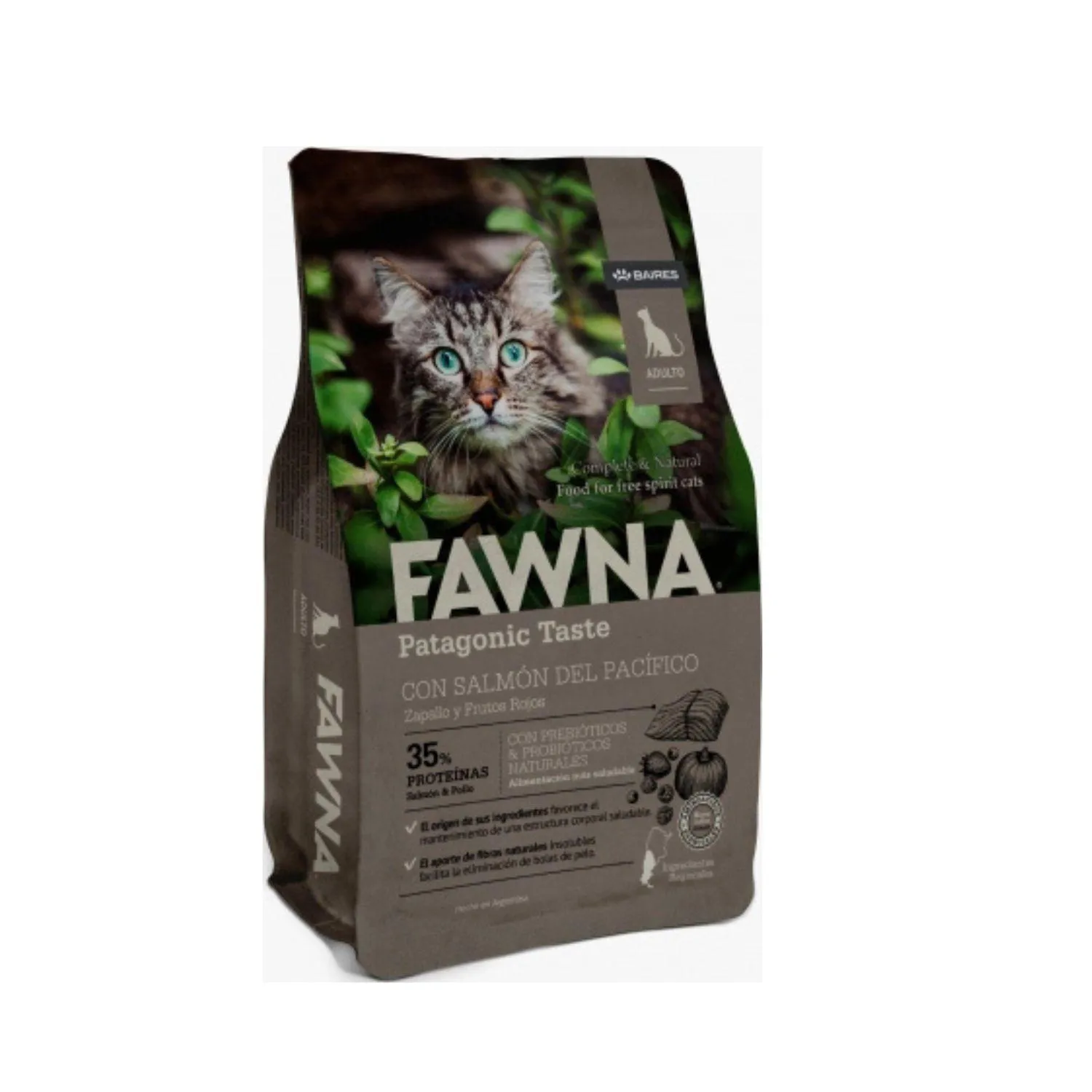 Fawna Salmon Gatos Adultos 3 Kg